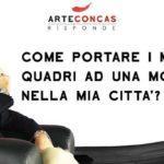 Come portare i miei quadri ad una mostra nella mia città? / ArteConcas RISPONDE