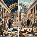 DALL·E 2023-12-31 00.01.52 – Create a square cover image for an article, inspired by the movie poster of ‘The Great Gatsby’, showing the aftermath of a New Year’s Eve party at var