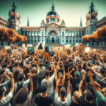 Madrid Activists Demand Ceasefire in Gaza at Reina Sofía Museum