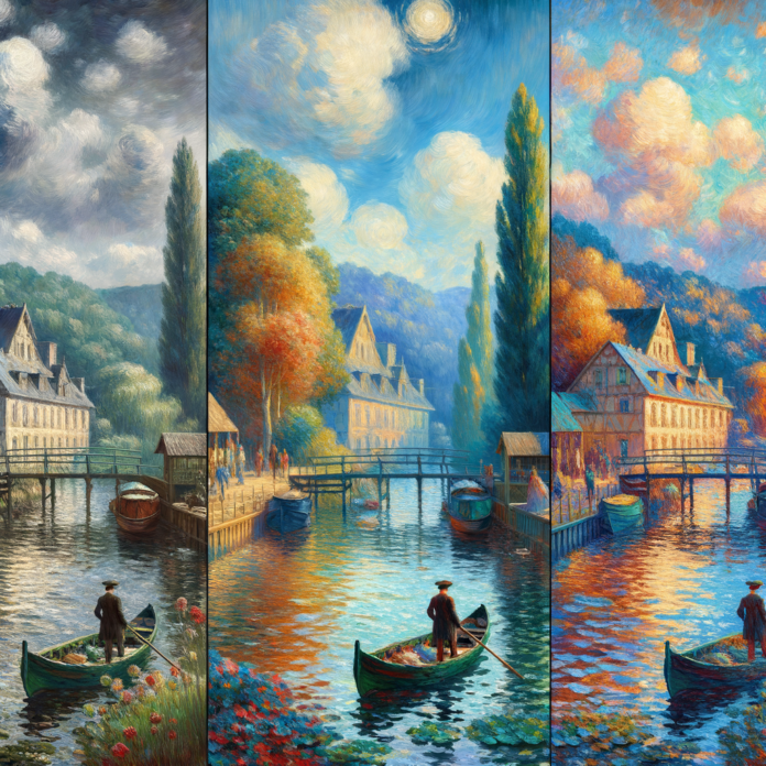 Scopri le differenze tra Monet, Manet e Renoir