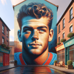 murale con il volto di Diego Armando Maradona a Napoli