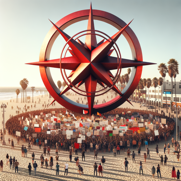 La famosa scultura di Mark di Suvero a forma di compasso, un punto di riferimento di Venice Beach, è ufficialmente destinata alla rimozione. Questa decisione ha suscitato un'ondata di proteste da parte degli amanti dell'arte e dei residenti locali, che vedono l'opera come un simbolo iconico della zona.