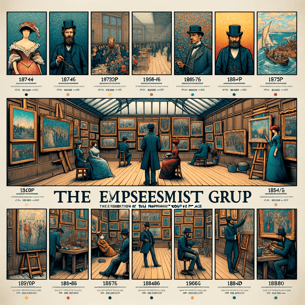 Scopri quali sono state le otto mostre del gruppo degli impressionisti tra il 1874 e il 1886