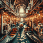 scopri la bellissima Libreria Acqua Alta di venezia. Considerata una delle librerie più originali al mondo, la Libreria Acqua Alta è un vero paradiso per gli amanti dei libri. Con gondole e barche piene di libri usati, questa libreria offre un’atmosfera unica e merita sicuramente una visita.