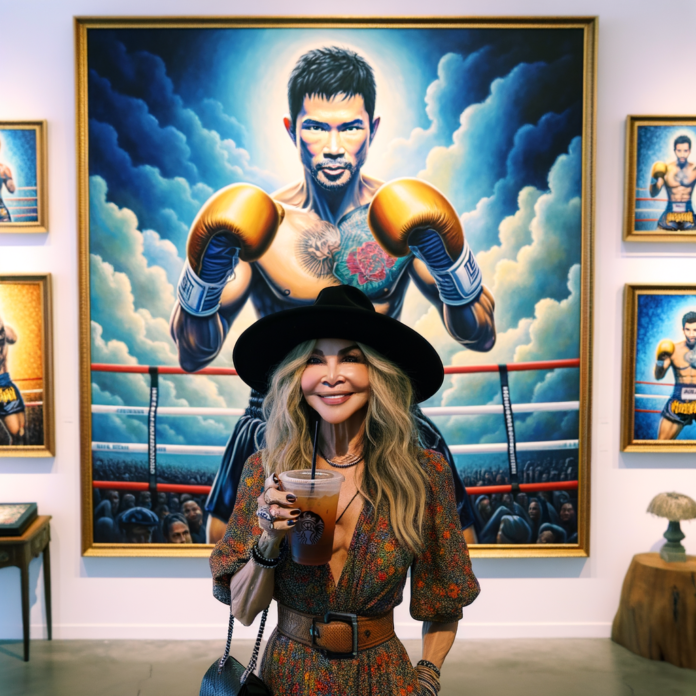 Madonna ha approfittato di una pausa del suo tour mondiale "Celebration" per visitare la mostra delle ultime opere di suo figlio Rocco Ritchie. La mostra si è tenuta in una galleria nel Design District di Miami. Madonna ha espresso la sua felicità per avere avuto la possibilità di godersi la collezione di dipinti di Rocco, intitolata "Pack A Punch", ispirata ai pugili di Muay Thai, come ha condiviso nel suo post su Instagram.