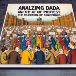 “Dada e l’Arte della Protesta: Rifiuto delle Convenzioni” Analizza come il dadaismo abbia sfidato le norme culturali e artistiche, usando l’umorismo e l’assurdo per criticare le convenzioni sociali e politiche del XX secolo.