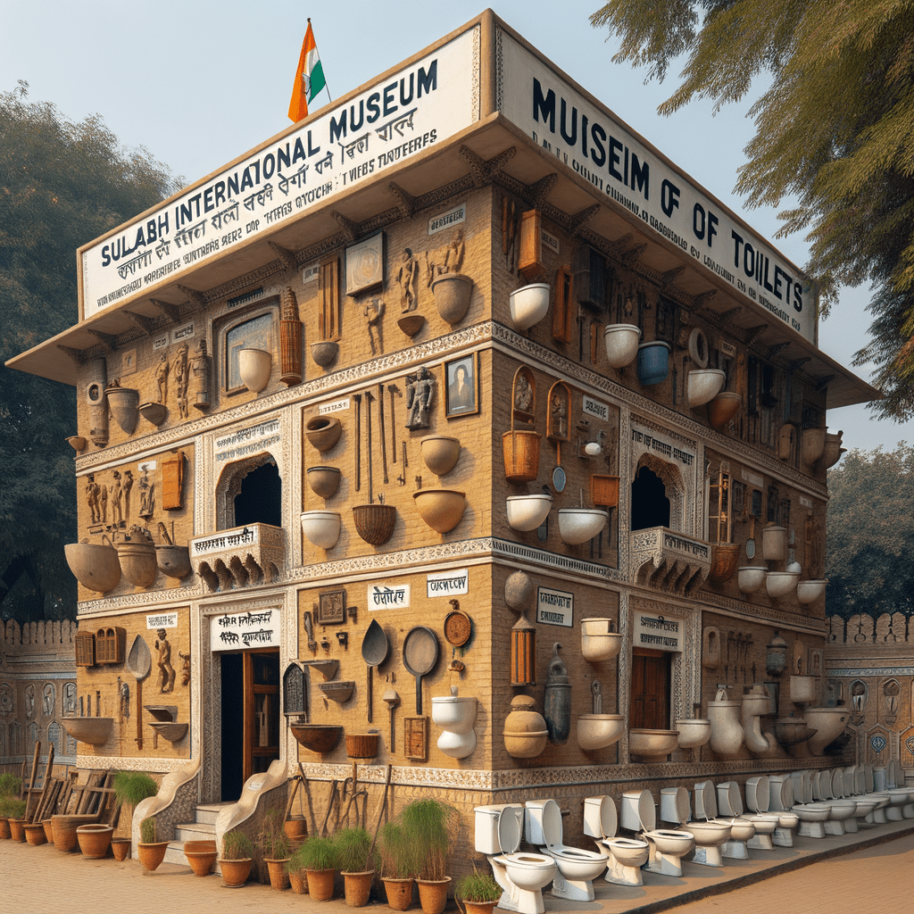 Il Museo delle Toilette Sulabh a Nuova Delhi, in India, è dedicato alla storia e all'evoluzione delle toilette.