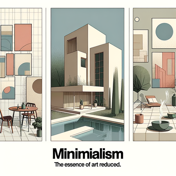 "Minimalismo: L'Essenza dell'Arte Ridotta" Scopri come il minimalismo abbia ridotto l'arte ai suoi elementi più basilari, influenzando il design, l'architettura e le arti visive con il suo approccio essenziale e astratto.