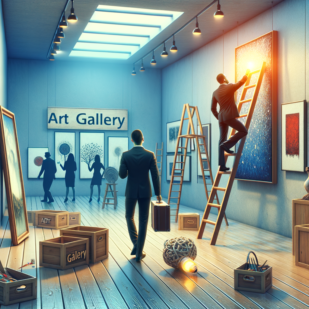 Mollo tutto ed apro una galleria d'arte: scopri la guida pratica su come fare per diventare un gallerista