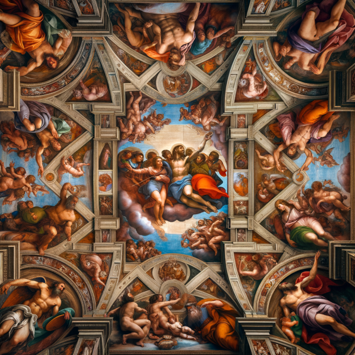 "Michelangelo e la Sistina: Un Soffitto che ha Cambiato l'Arte" - Analizza l'impatto dei celebri affreschi della Cappella Sistina sul Rinascimento.