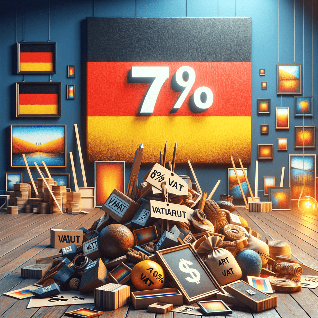 Germany slashes VAT on art sales to 7%