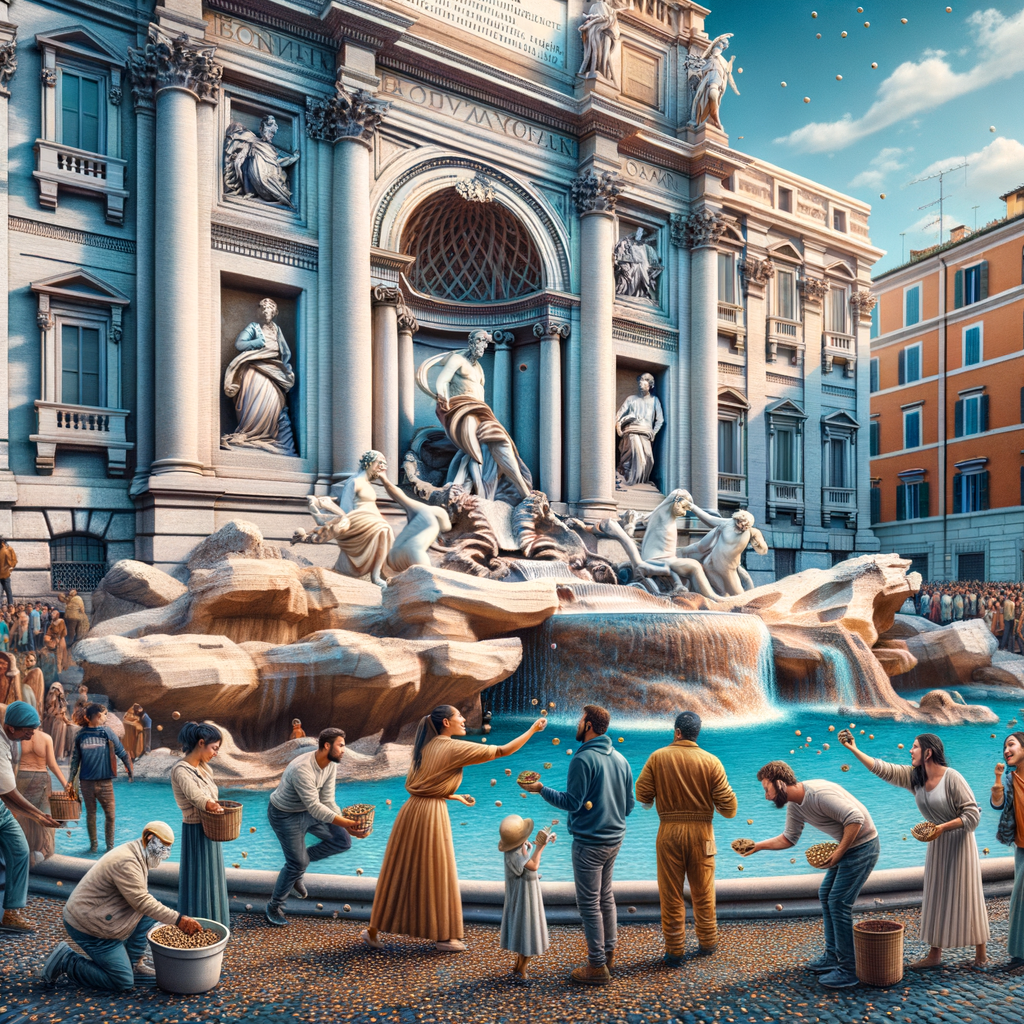 Fontana di Trevi a Roma: perché si gettano le monetine, chi le raccoglie, di chi e quante sono ogni anno
